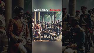 Subsidiary alliance by Wellesley [upl. by Aglo]