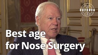 What is the best age to perform a nose surgery [upl. by Sivartal]