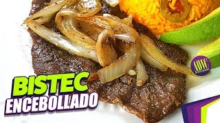 Bistec Encebollado en diez minutos [upl. by Anuaik666]