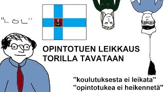 Opintotuen leikkaus [upl. by Pergrim952]