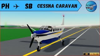 Perth to Saint Barthelemy in a Cessna caravan  BETER MIC  PTFS  PTFS ROUTES [upl. by Kristianson]