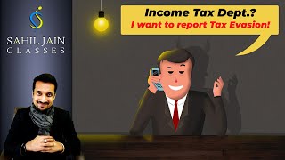 Reporting Income Tax Evasion Online  Practical Exposure [upl. by Ahsuatal]