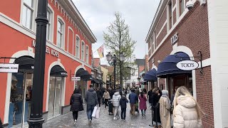 Roermond Designer Outlet Shopping Center Walking Tour [upl. by Loeb]