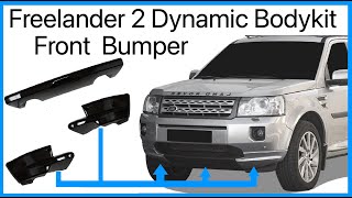 How to fit quotDynamicquot HST front bumper bodykit to a Land Rover Freelander 2  LR2 [upl. by Lemire187]