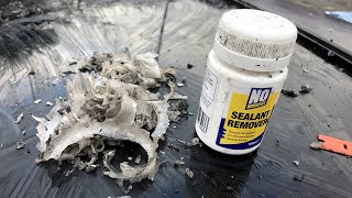 No Nonsense Sealant Remover does this stuff actually work  Review nononsense [upl. by Hansen480]