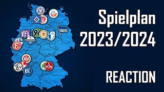 Spielplan 20232024  REACTION [upl. by Clynes]