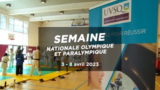 La semaine Olympique et Paralympique à lUVSQ [upl. by Euqinamod]