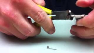 Removing watch band link Adina NK150 [upl. by Alfredo]