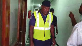 Former Fiji 7s player Amenoni Nasilasila being escorted to the remand centre in Lautoka [upl. by Hayotal]