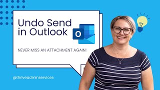 Undo Send in Outlook Never miss an attachment again [upl. by Yadrahc]