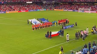 Chile national anthem copa america 2024  Chile vs canada [upl. by Magocsi]