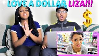 Liza Koshy quotDOING THIS AGAIN DOLLAR STORE WITH LIZA PART 2quot REACTION [upl. by Ahsim37]