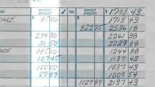 How to Balance a Checkbook [upl. by Notniw]