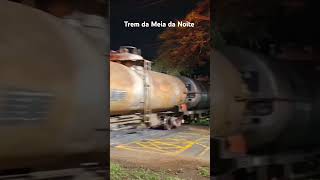 Trem da Meia Noite com dupla DASH9 puxando combustível em Rolandia PR [upl. by Viglione]