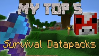 My Top 5 Survival Datapacks 113 [upl. by Kcorb]