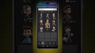 mobile se cartoon video kaise banaye  canva se cartoon character kaise Banaye shorts canva [upl. by Idak429]