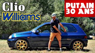 Renault Clio Williams  Les 30 ans dune légende française [upl. by Fredette]