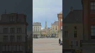 City Square in Groningen Netherlands in 1919  Restored Footage [upl. by Aivital]