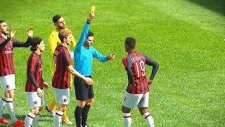 JUIZ ASSALTA O MILAN PAQUETÁ FAZ CAVADINHA SURREAL  PES 2019  MASTER LEAGUE 28 [upl. by Baptist]