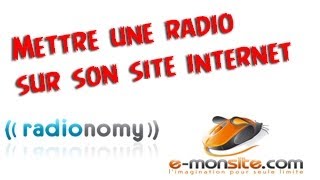 ★ Tuto ★ Comment mettre une radio sur son site internet emonsite ou autre  pikov38 [upl. by Canotas]