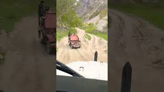 Amazing road view of Hooper valley Glacier site Nagar Gilgit travel gilgitbaltistantourism nature [upl. by Harrat]