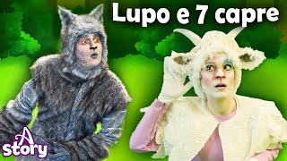 Il Lupo e I 7 Capretti  Storie per Bambini in Italiano  A Story Italian [upl. by Favata557]