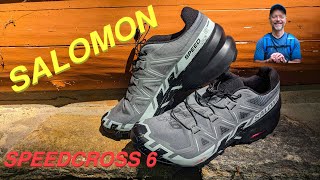 Salomon Speedcross 6 Review amp Trail Run [upl. by Malilliw]