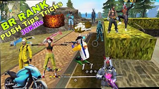 Free Fire New Br Rank Tips Tricks Solo vs Squad Push Tips Tricks 💯 Work Garena free fire ompkgaming [upl. by Quincey]