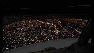 FS2004 Night effects with UT USA [upl. by Trevethick]