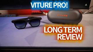 Viture Pro XR Glasses review One month later [upl. by Nauqat]