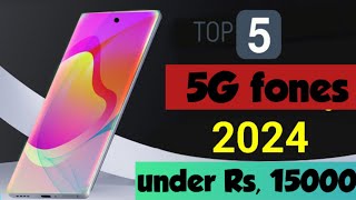 Top 5 smartphone 5G Under Rs 15000 november 2024 [upl. by Harberd999]