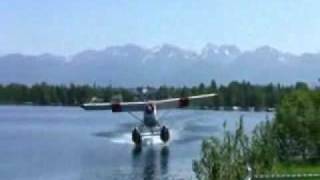 how not to take off in a seaplane [upl. by Dikmen]