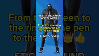 BEST HENCHMAN IN FORTNITE gaming funny [upl. by Alaham]