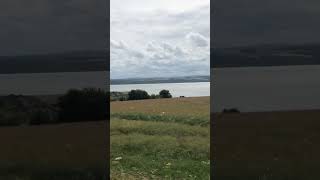 HMS Queen Elizabeth Leaving Rosyth Dockyard [upl. by Kecaj702]