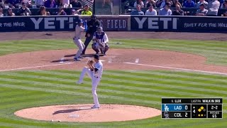 Dodgers vs Rockies Opening Day Highlights  April 8 2022 [upl. by Orford881]