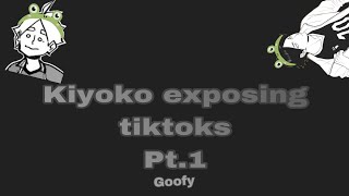 Kiyoko exposing tiktoks  A LOT OF HINATA amp ATSUMU  hq text [upl. by Nhguavahs893]