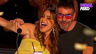 Sofia Vergara Presses GOLDEN BUZZER For Audition OUT OF THIS WORLD  VIRAL FEED [upl. by Yonatan339]