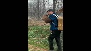 Disabled person doing housework without handsviralvideo youtubeshorts [upl. by Irami684]