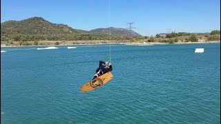 Double SBend Wakeboard TNX Cable Park [upl. by Meit]