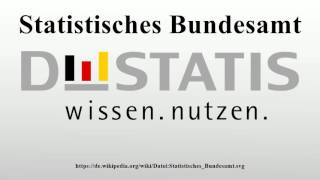 Statistisches Bundesamt [upl. by Anomas]