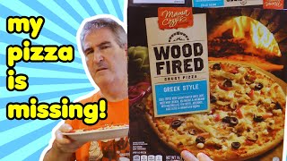 HEY BRO WHERES MY PIZZA Mama Cozzis Greek Style Pizza Review 🍕😮 [upl. by Ansev]