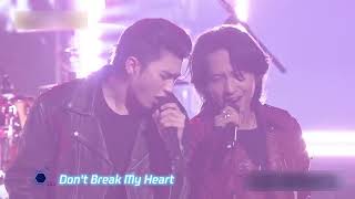 黑豹乐队、蔡徐坤CAI XU KUN合作舞台《Dont Beack My Heart》闪爆全场！ [upl. by Sudhir]