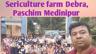 Sericulture farm excursion sericulture debra [upl. by Haissem630]