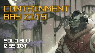 FFXIV  Containment Bay Z1T9  Solo BLU 0m59s [upl. by Cristionna]