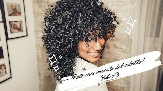 NELLYELY Como hacer crecer mi pelo vídeo 3 Reto Crecimiento [upl. by Suzann901]