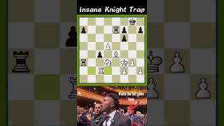 Insane Knight Trap  Elbilia Jacques vs Erigaisi Arjun [upl. by Ymaj]