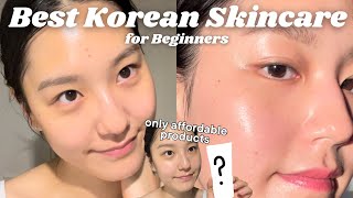 Korean skincare products  simple routine for beginners each skin type [upl. by Ayotol598]