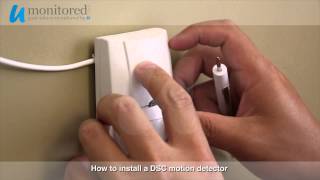 DSC  Install a Motion Detector [upl. by Enyrb723]