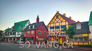 Visiting Solvang and Ostrichland USA California [upl. by Tnerb]