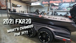 2021 Skeeter FXR20 what’s new for 21 [upl. by Gnof]